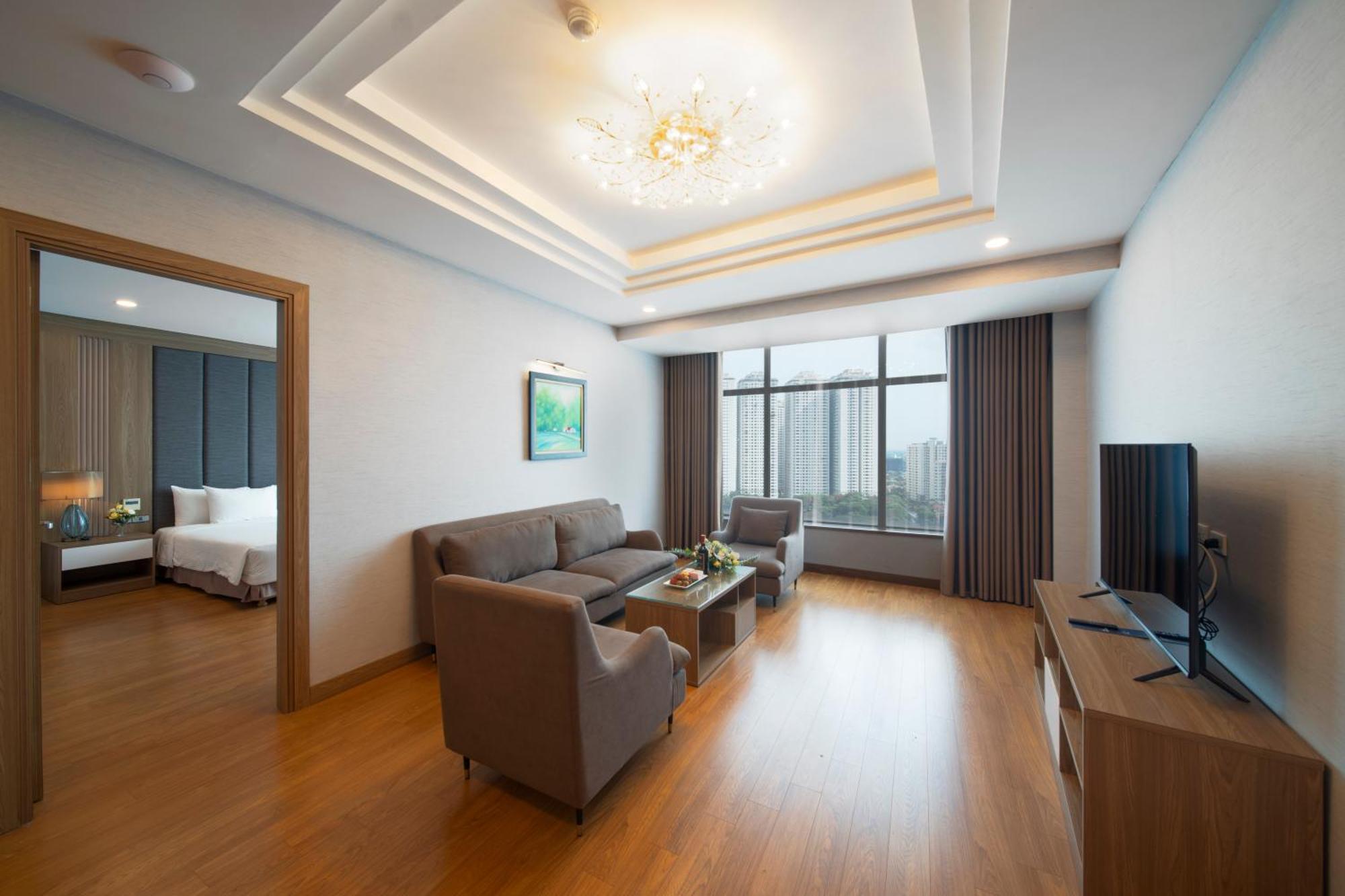 Muong Thanh Grand Hanoi Hotel Buitenkant foto