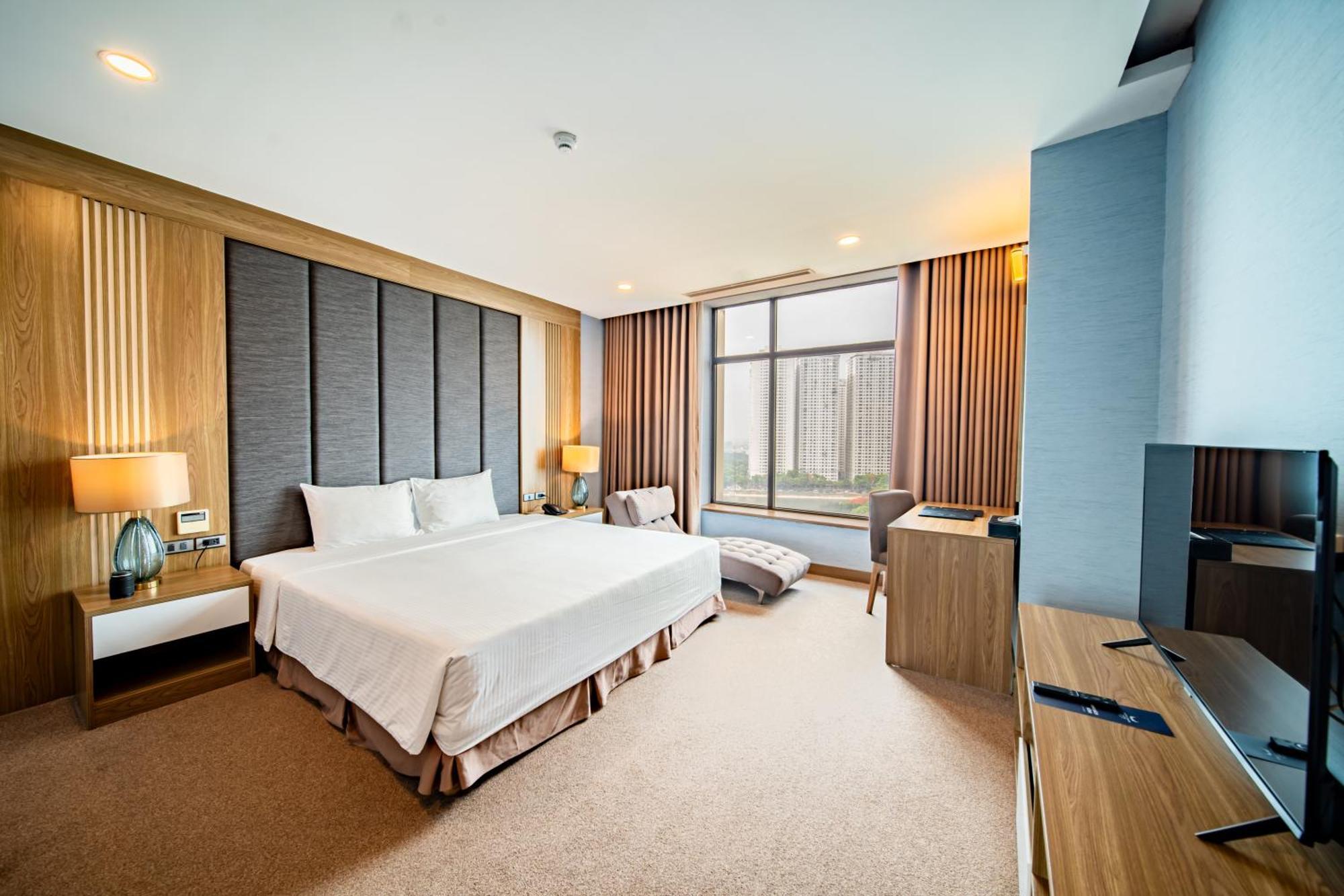 Muong Thanh Grand Hanoi Hotel Buitenkant foto